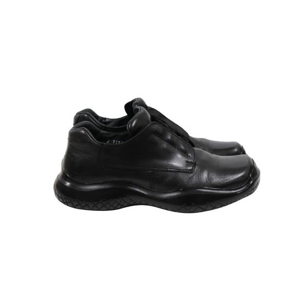 Prada Men Vintage Chunky Derby 7.5 UK8.5 Black Leather AW99 Square Toe Platform main image 6